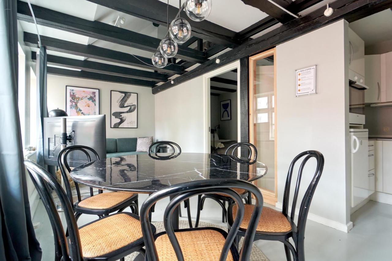 Unique 2 Bedroom Duplex W Exposed Beams In Cph City Kopenhagen Exterior foto